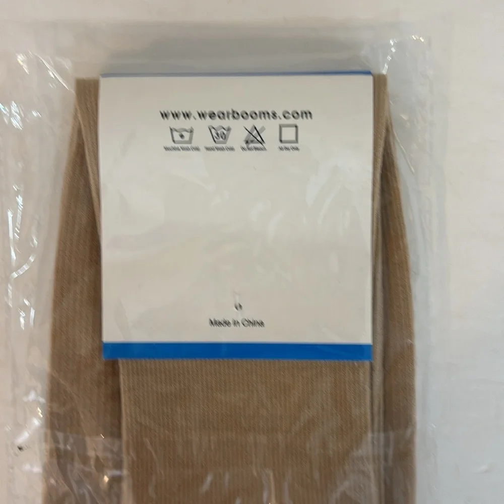 Booms  20-30 MmHg  Open toe Unisex Compression Socks 2XL Nude NWT